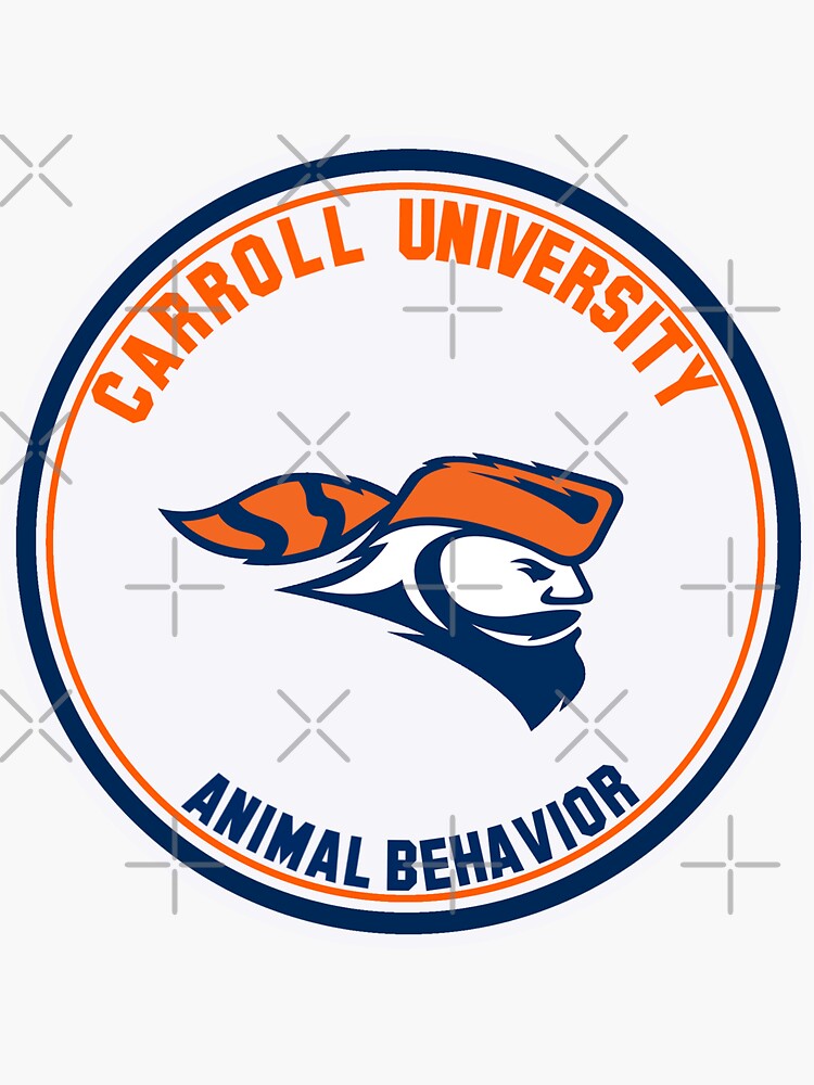 "Carroll University Animal Behavior Logo" Sticker for Sale by