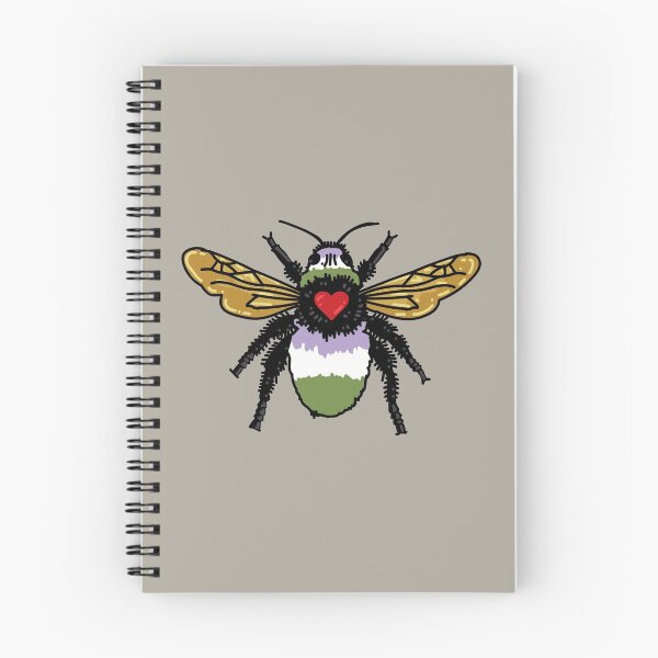 Item preview, Pride Bee! Genderqueer designed and sold by Éiran Bones.
