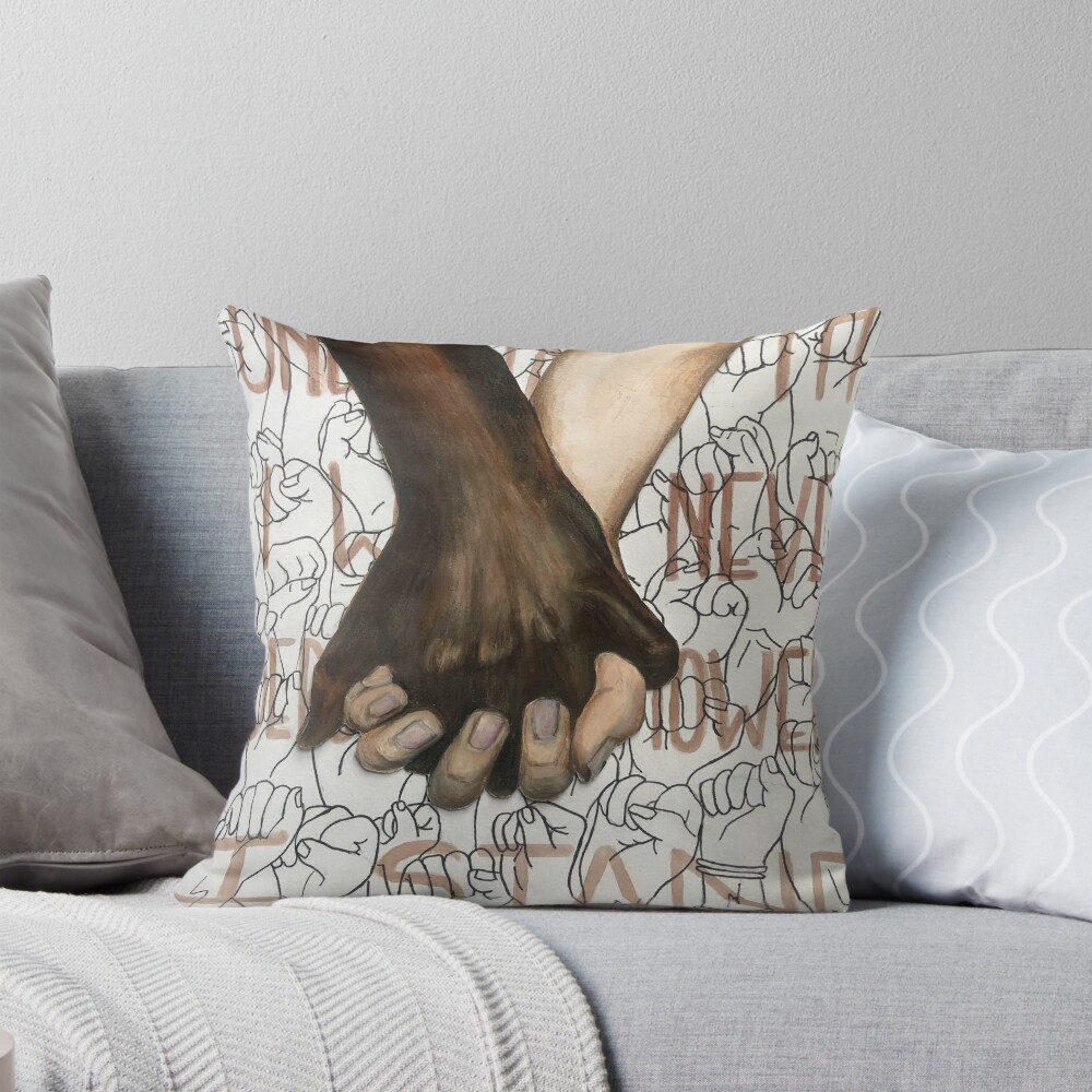 Item preview, Throw Pillow designed and sold by myates8.