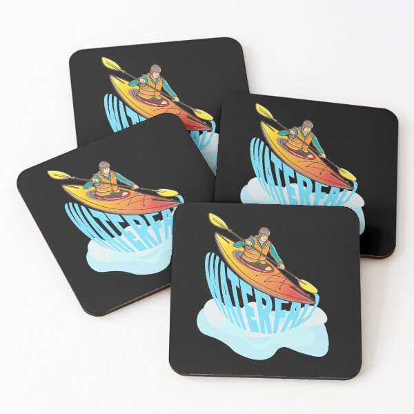 Item preview, Kayaking Waterfall Whitewater Kayaker Design designed and sold by FalkDania.
