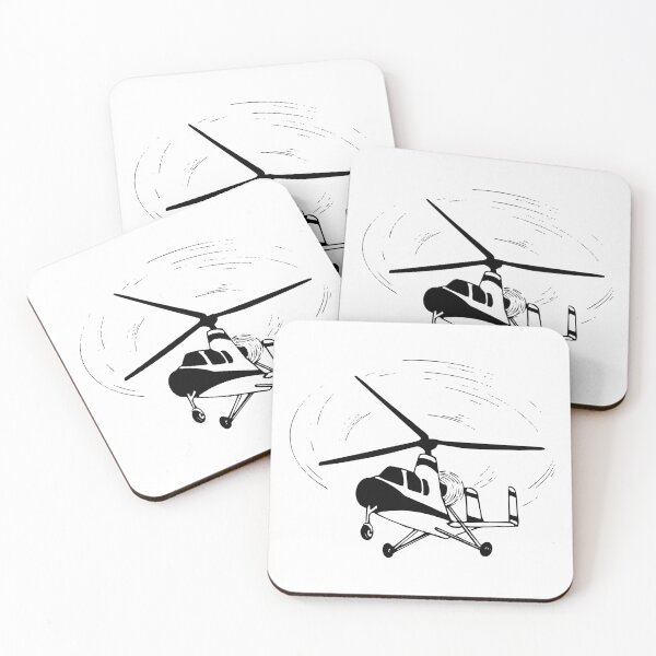 Item preview, Flying Helicopter - Black designed and sold by AeroAstro.