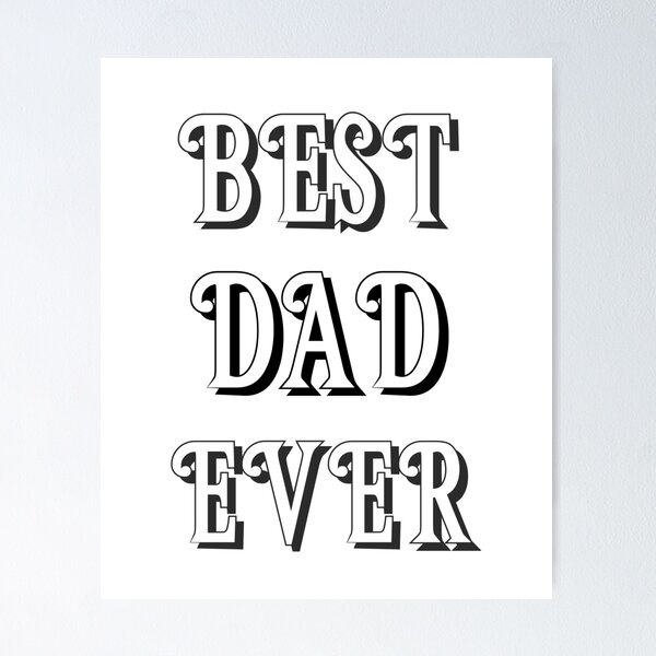 Item preview, Best Dad Ever Father best father for Father's Day designed and sold by Trenddesigns24.
