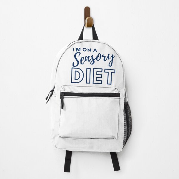 Item preview, I'm on a Sensory Diet Dark Blue designed and sold by autisticcreator.