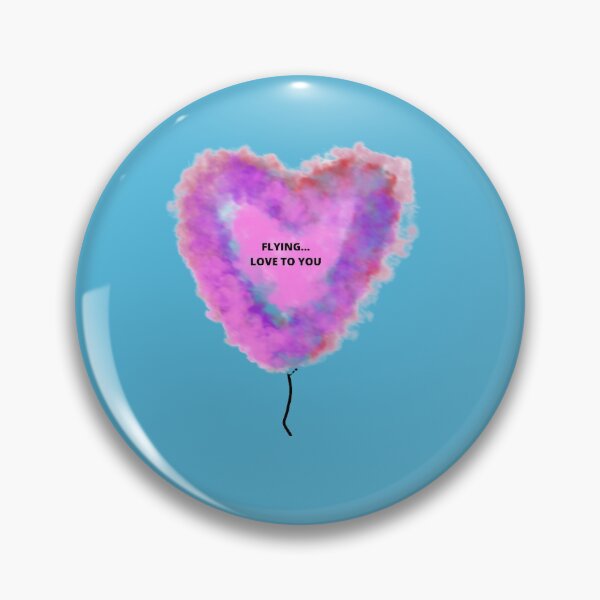 Item preview, HEART CLOUD BALLOON designed and sold by lovingtouch.