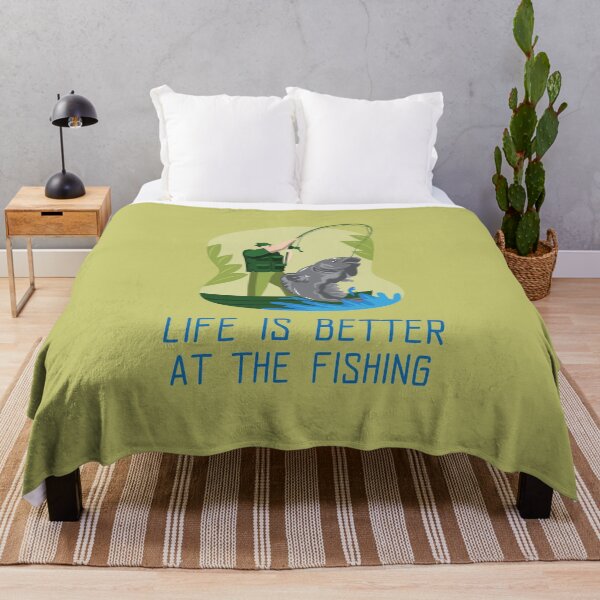 Item preview, Life is better at the fishing designed and sold by alexandrutarcan.