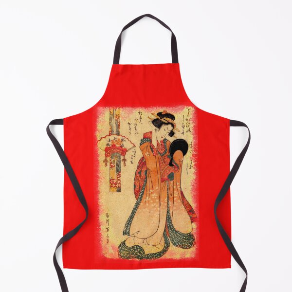 Item preview, Grunge lovely Geisha designed and sold by NeoAntique-Art.