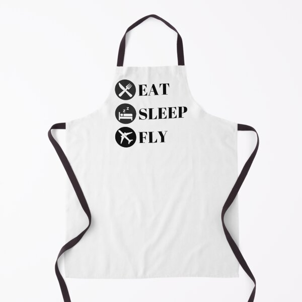 Item preview, Eat, Sleep, Fly - Pilot Life - Black designed and sold by AeroAstro.