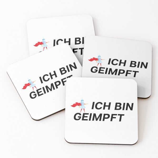 Item preview, Ich bin geimpft designed and sold by Aedrikan.