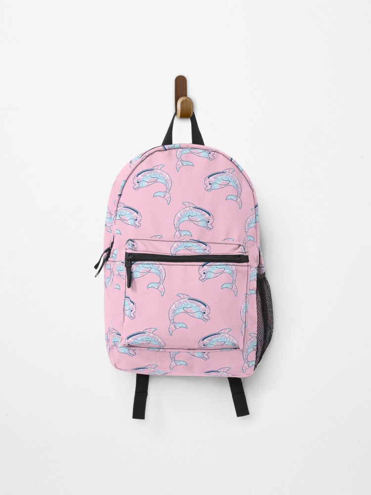 pink dolphin backpack