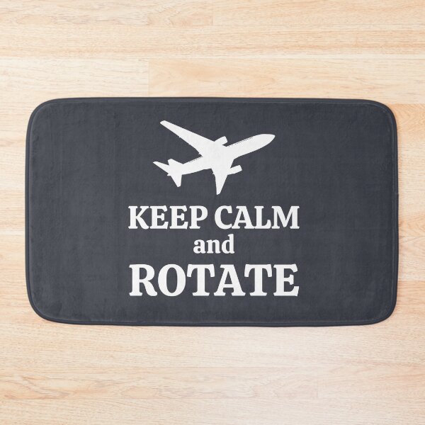 Item preview, Keep Calm and Rotate - Life of a Pilot designed and sold by AeroAstro.