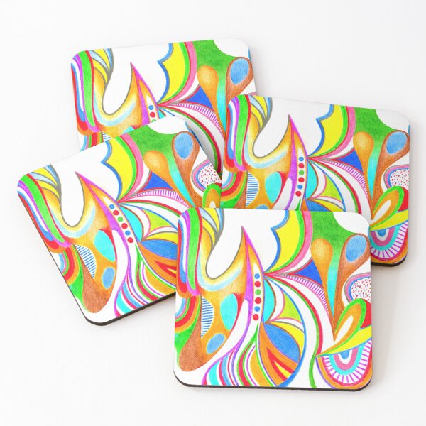 Item preview, Jewels of inner bliss (abstract art) designed and sold by (b)ananartista SBUFF.