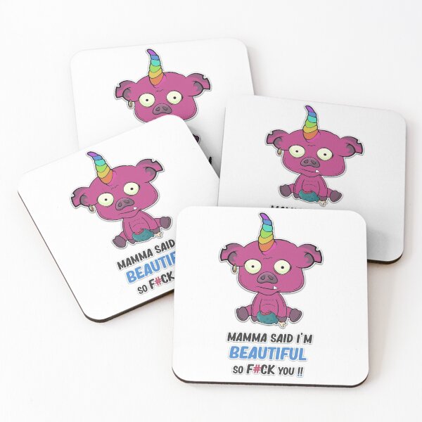 Item preview, Unicorn piggy, mamma said I'm beautiful designed and sold by creativedane.
