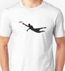 Camiseta ajustada Disco de golf disco volador