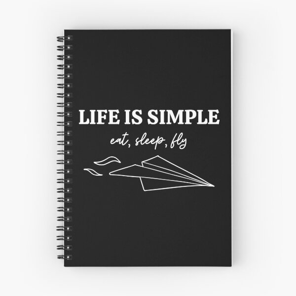 Item preview, Life is Simple - Eat, Sleep, Fly - Life of a Pilot designed and sold by AeroAstro.
