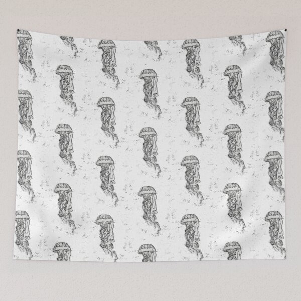 Item preview, Jellyfish Dry point - Intaglio Print designed and sold by Lucie Jamais.