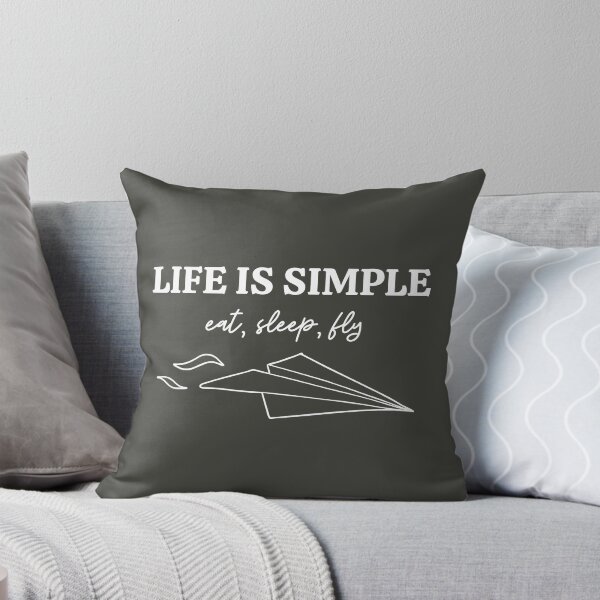 Item preview, Life is Simple - Eat, Sleep, Fly - Life of a Pilot designed and sold by AeroAstro.