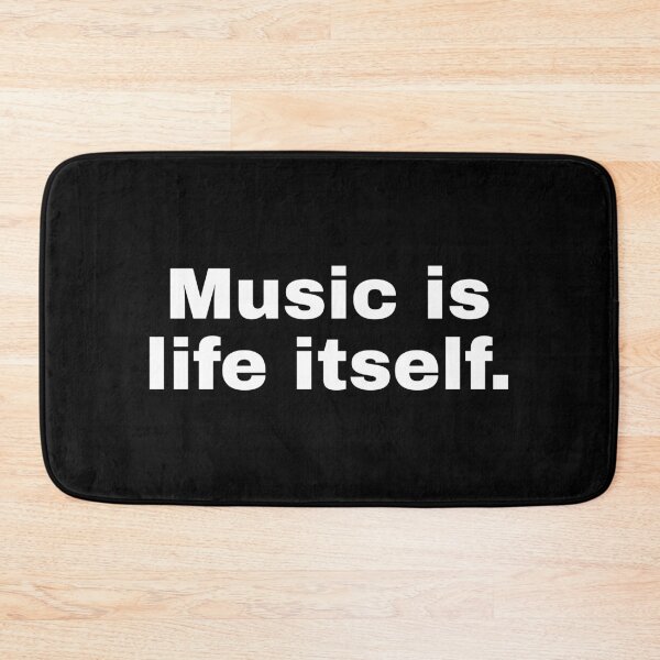 Item preview, Music Is Life Itself designed and sold by alloutshirts.