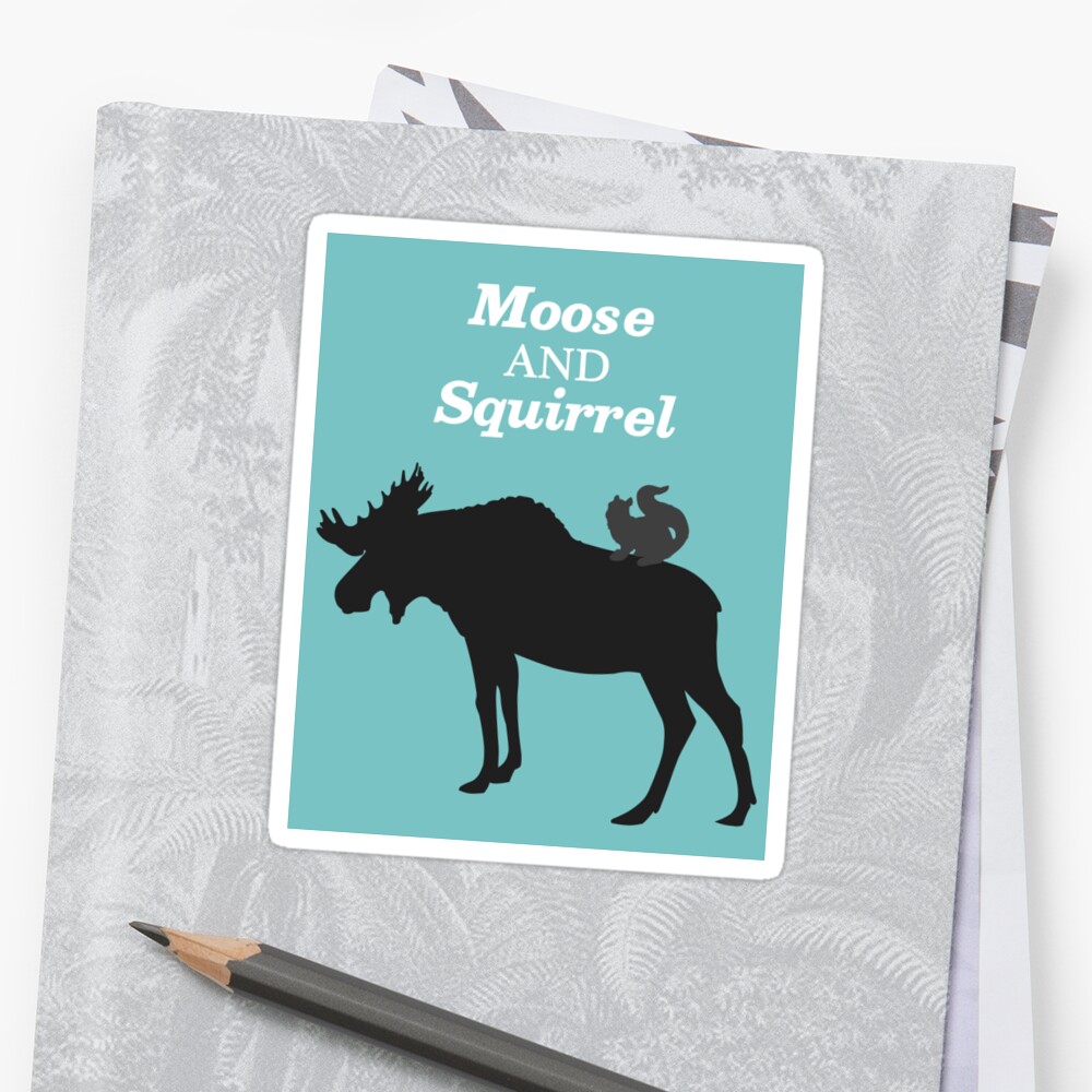 moose and squirrel supernatural shirt