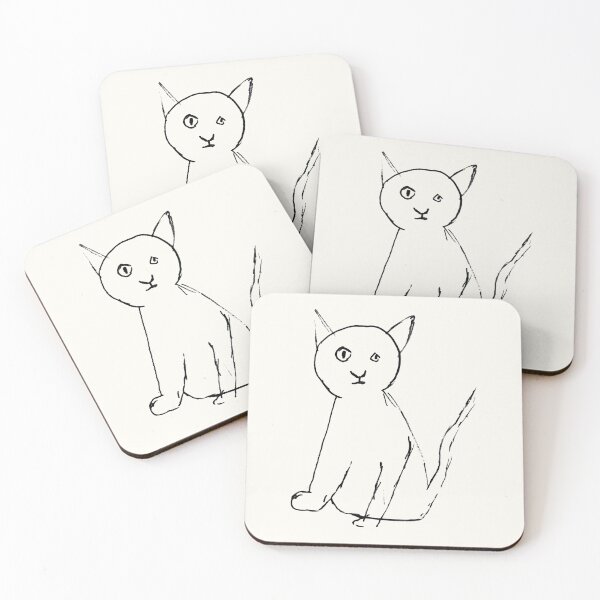 Item preview, Misfit The Cat designed and sold by MorningDoodles.