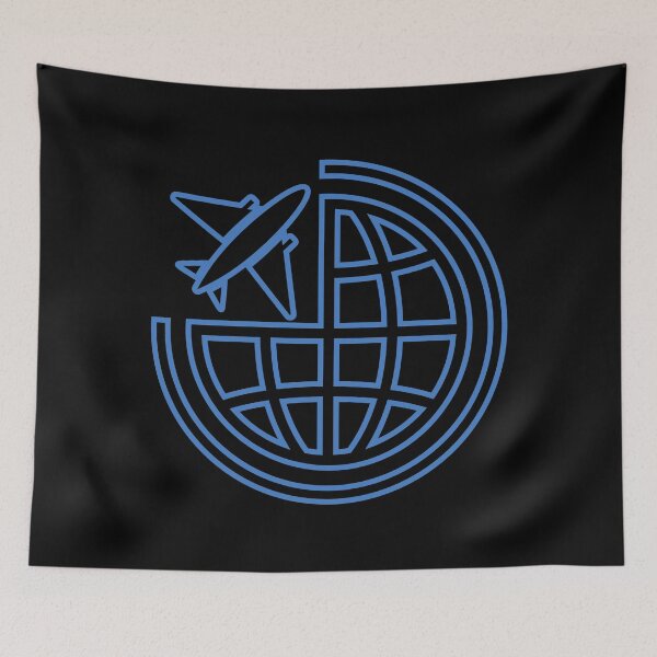 Item preview, Airplane Flying Around The World designed and sold by AeroAstro.