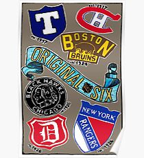 Original Six Poster