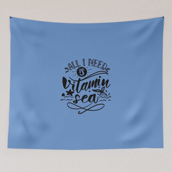 Item preview, All I Need is Vitamin Sea designed and sold by CreativeBel.