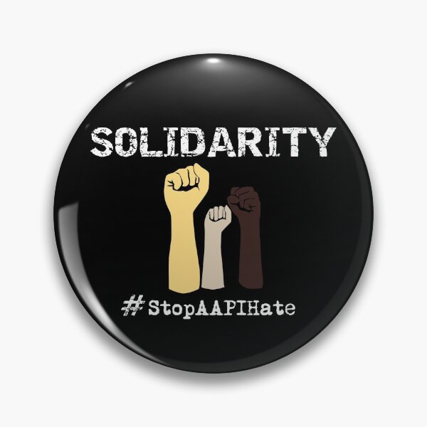 Item preview, Unity and solidarity with the asian community #stopaapihate designed and sold by Try-It.