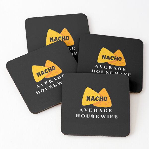 Item preview, nacho average housewife - funny nacho pun. designed and sold by Theleochick.