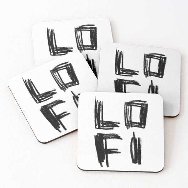 Item preview, Lo Fi Typography for LOFI Aesthetic designed and sold by badlydrawnbabe.
