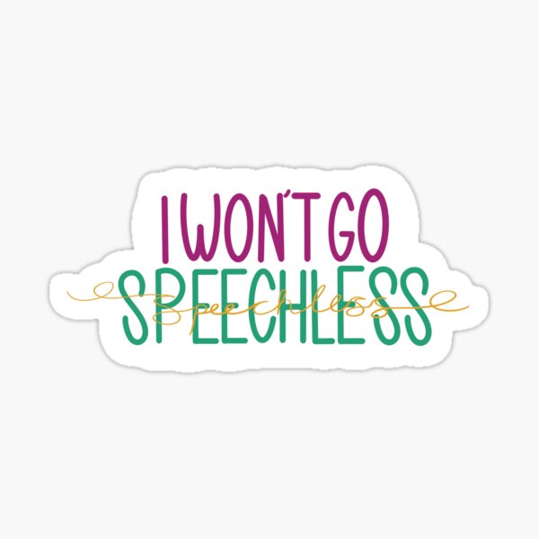 Item preview, Speechless designed and sold by Audrey Howard.