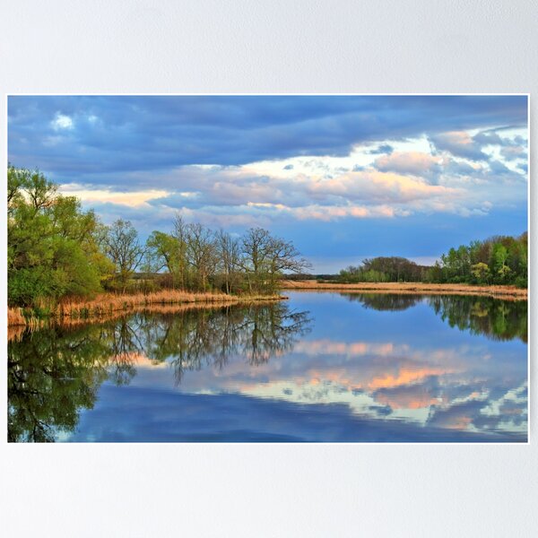 Cloud Reflections Poster