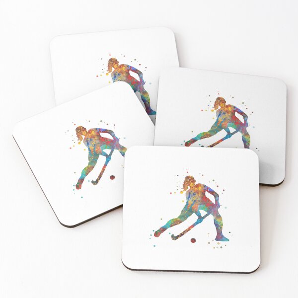 Item preview, Field hockey girl designed and sold by Rosaliartbook.