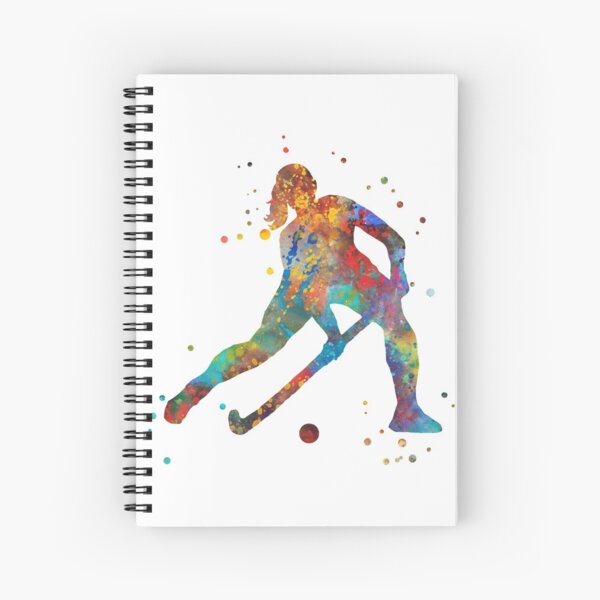 Field Hockey Goalie Spiral Notebook for Sale by hookfreaks
