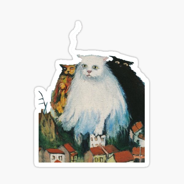 Fat Cats Sticker