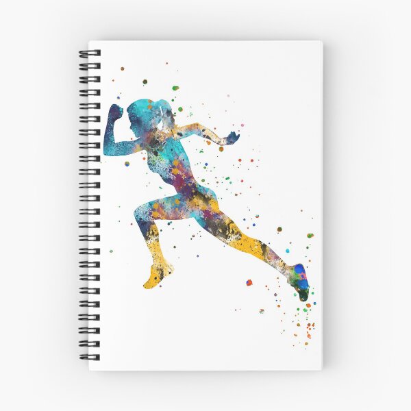 Item preview, Running woman designed and sold by Rosaliartbook.