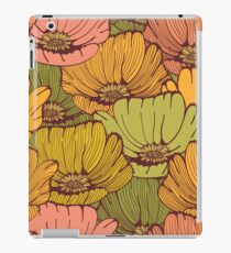 Vintage poppy flowers iPad-Hülle & Skin