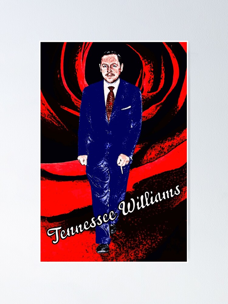 "Tennessee Williams The Rose Tattoo" Poster for Sale by exilekings