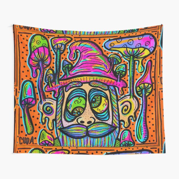 Trippy Gnome Tapestry