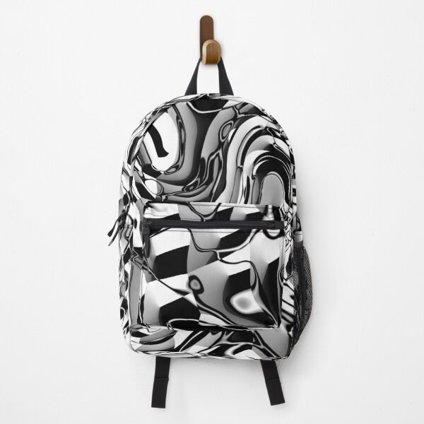 Item preview, Wavy Abstract 270321 - 02 Black and White designed and sold by Artberry.