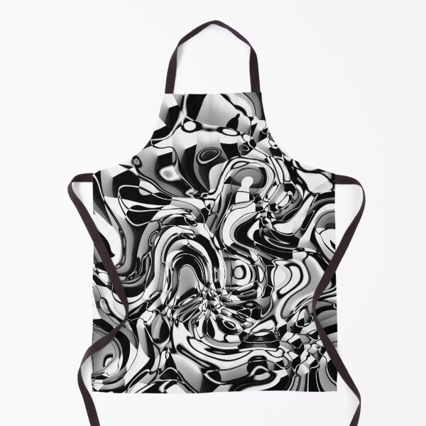 Item preview, Wavy Abstract 270321 - 02 Black and White designed and sold by Artberry.