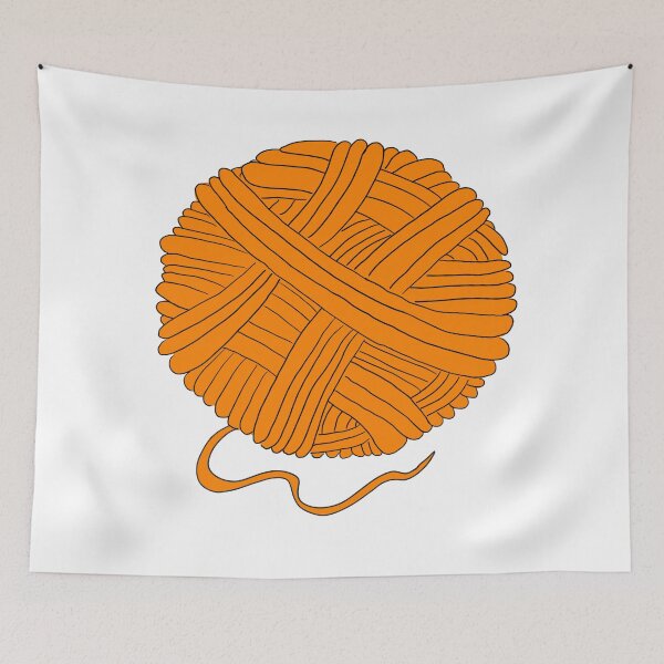 Item preview, Orange yarn designed and sold by CreativePetlin.