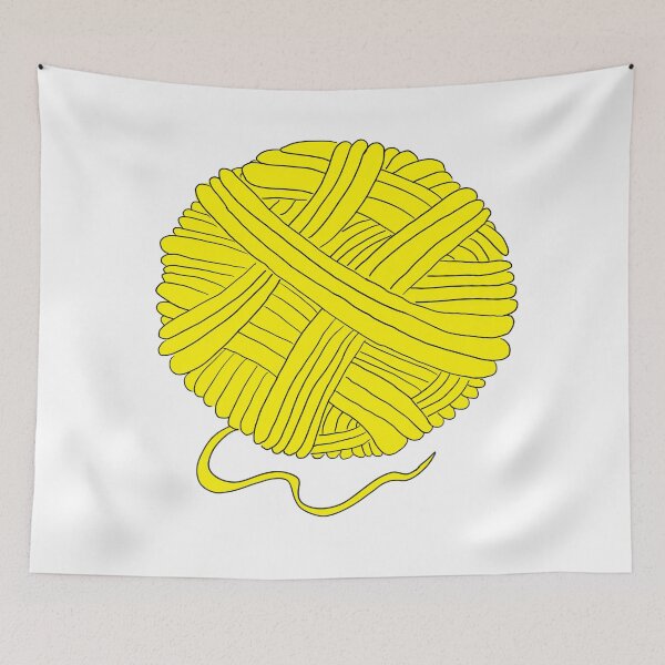 Item preview, Yellow yarn designed and sold by CreativePetlin.