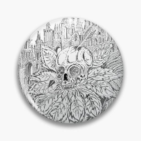Item preview, Skull and crows designed and sold by fishtower.