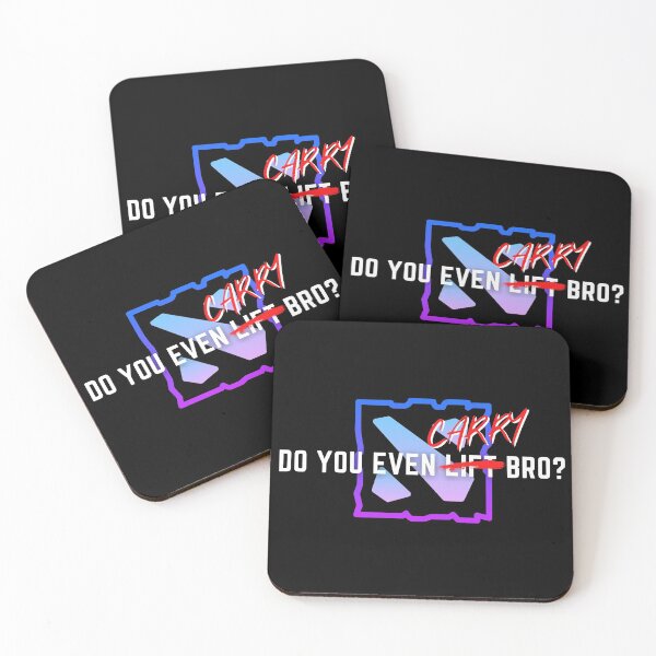 Item preview, Dota - Do You Even CARRY Bro? designed and sold by DoriandDart.