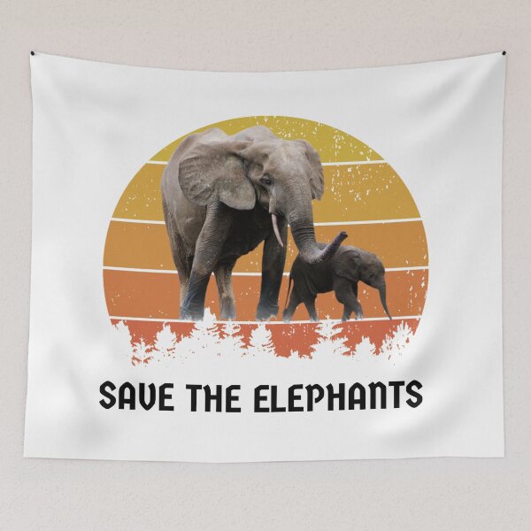 Item preview, Save the Elephants designed and sold by Souad1.