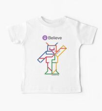 Sweet Iris Robot (Fight GM1 Gangliosidosis) Baby T-Shirt