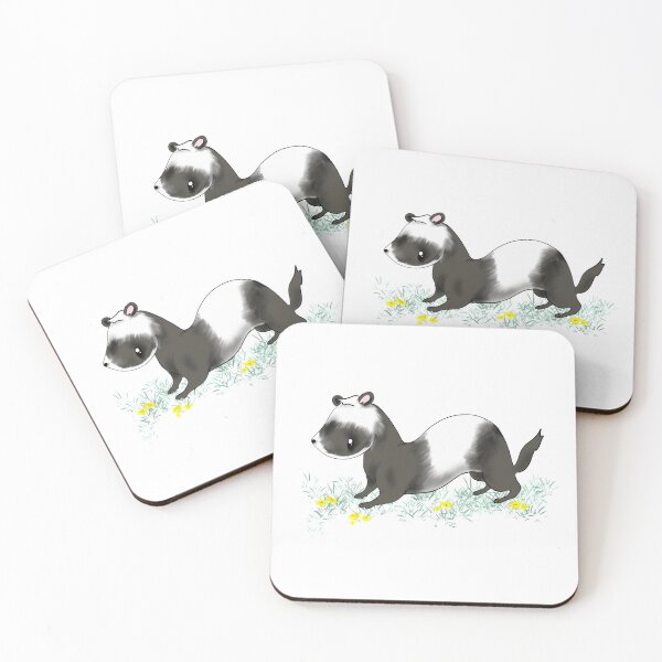 Item preview, Ferret designed and sold by FickleandFancy.