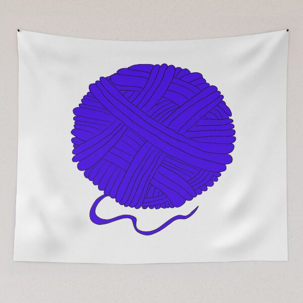Item preview, Blue yarn designed and sold by CreativePetlin.
