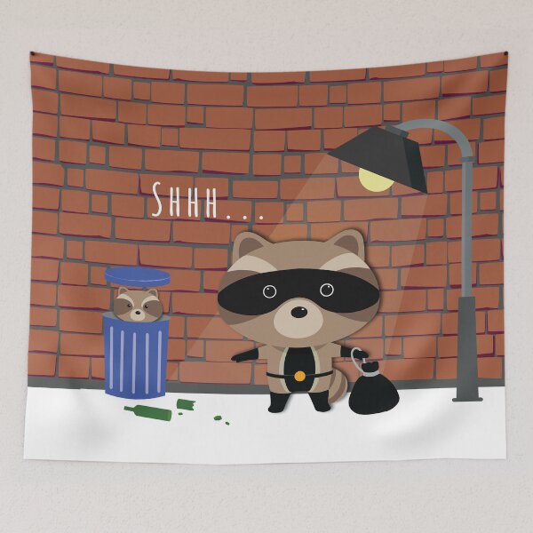 Item preview, Bandit Raccoon designed and sold by Anicue.