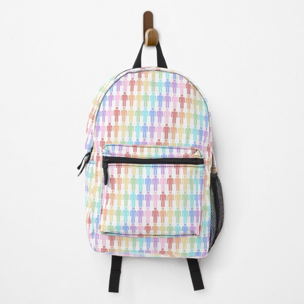 Item preview, Pastel People in a Spectrum Rainbow Art designed and sold by autisticcreator.